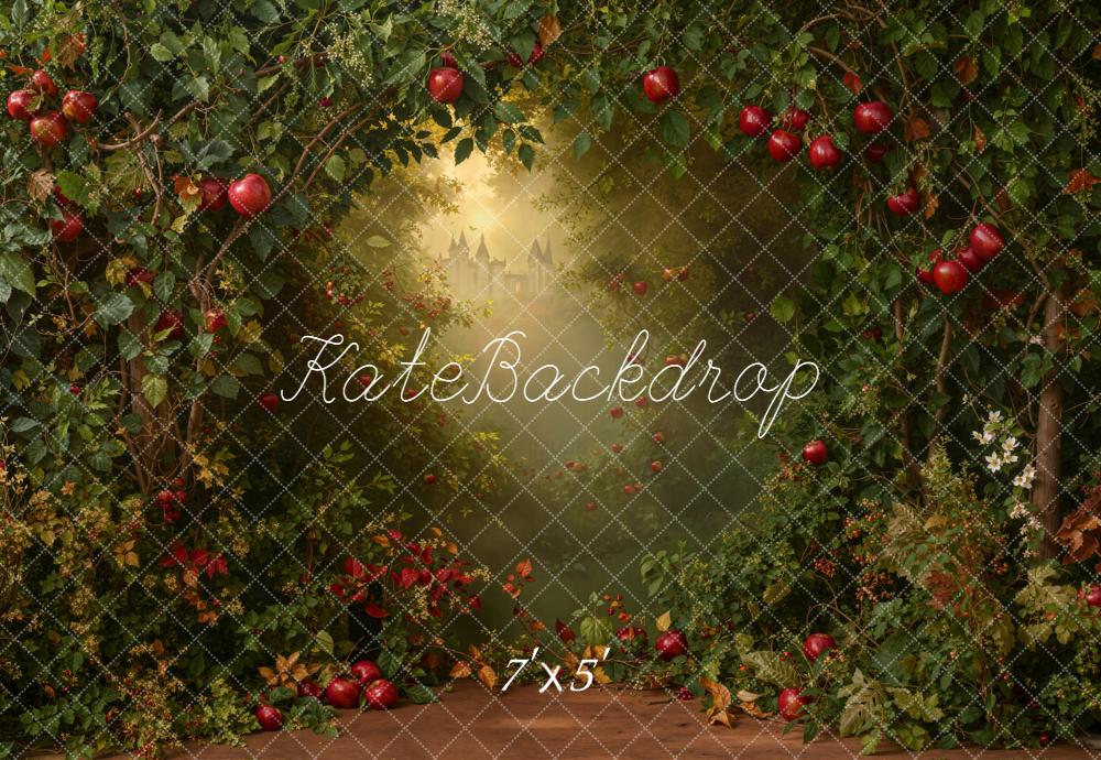 Kate Forest Arch Apples Castle Backdrop Designed by Emetselch -UK