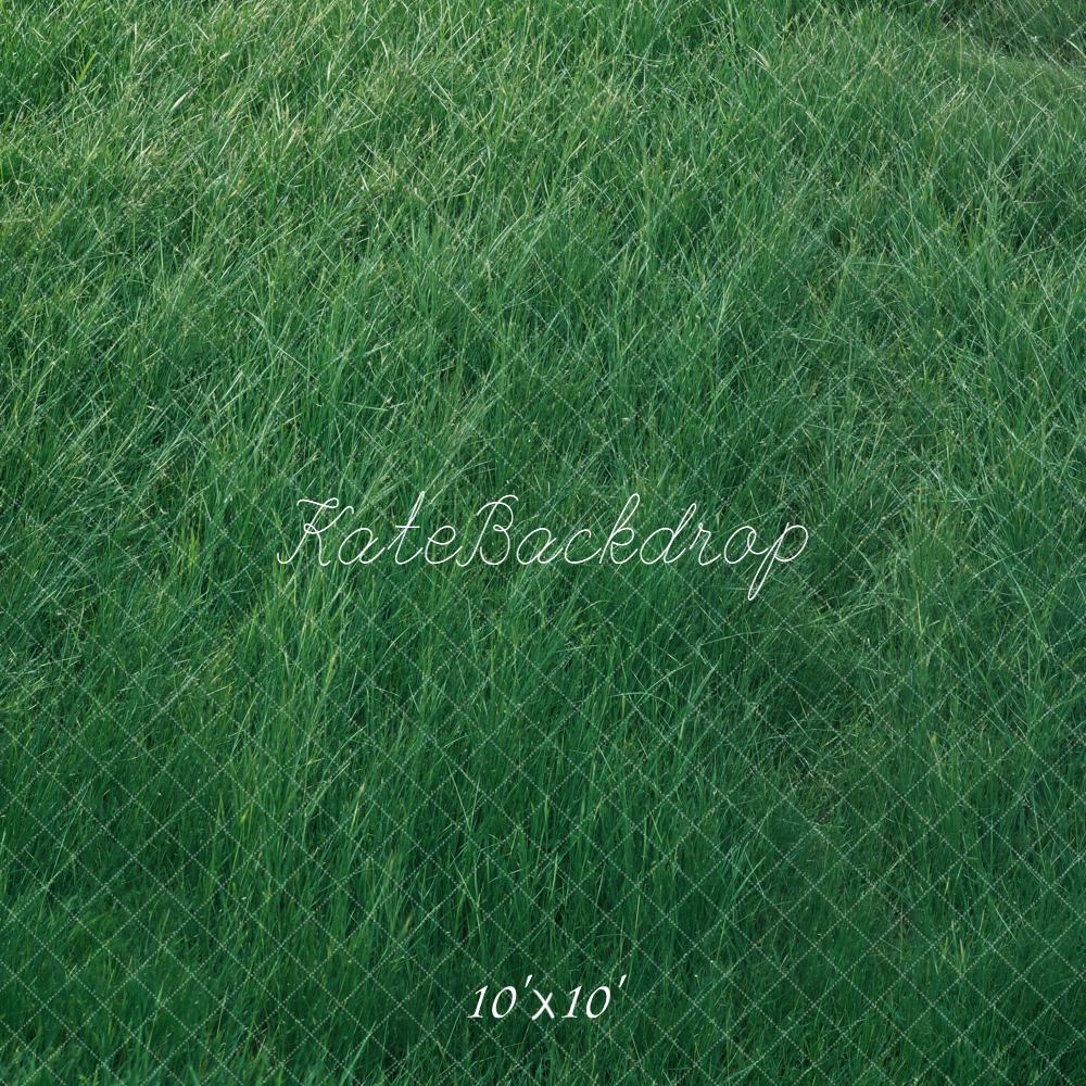 Kate Green Grass Field Floor Backdrop Designed by Kate Image -UK