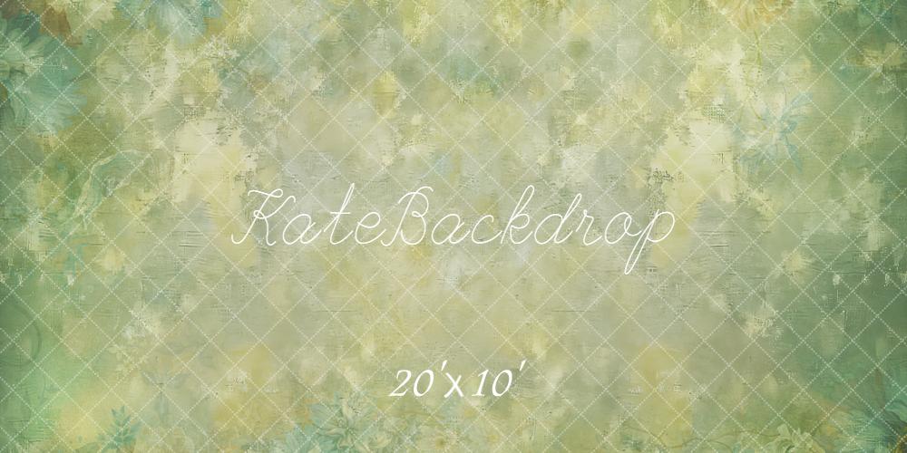 Kate Pastel Floral Fine Art Green Backdrop Designed by Kate Image