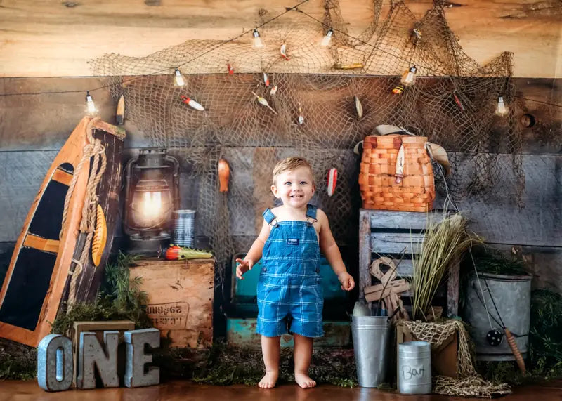 Kate Wood Gone Fishing Backdrop Designed by Arica Kirby -UK