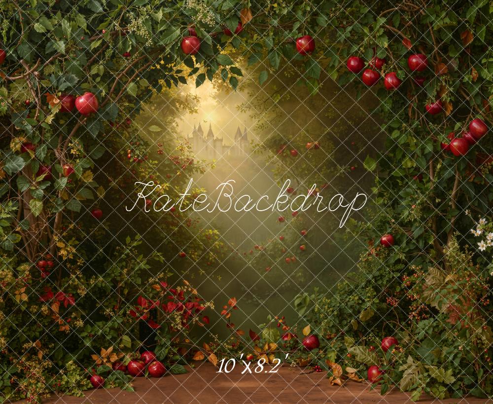 Kate Forest Arch Apples Castle Backdrop Designed by Emetselch -UK