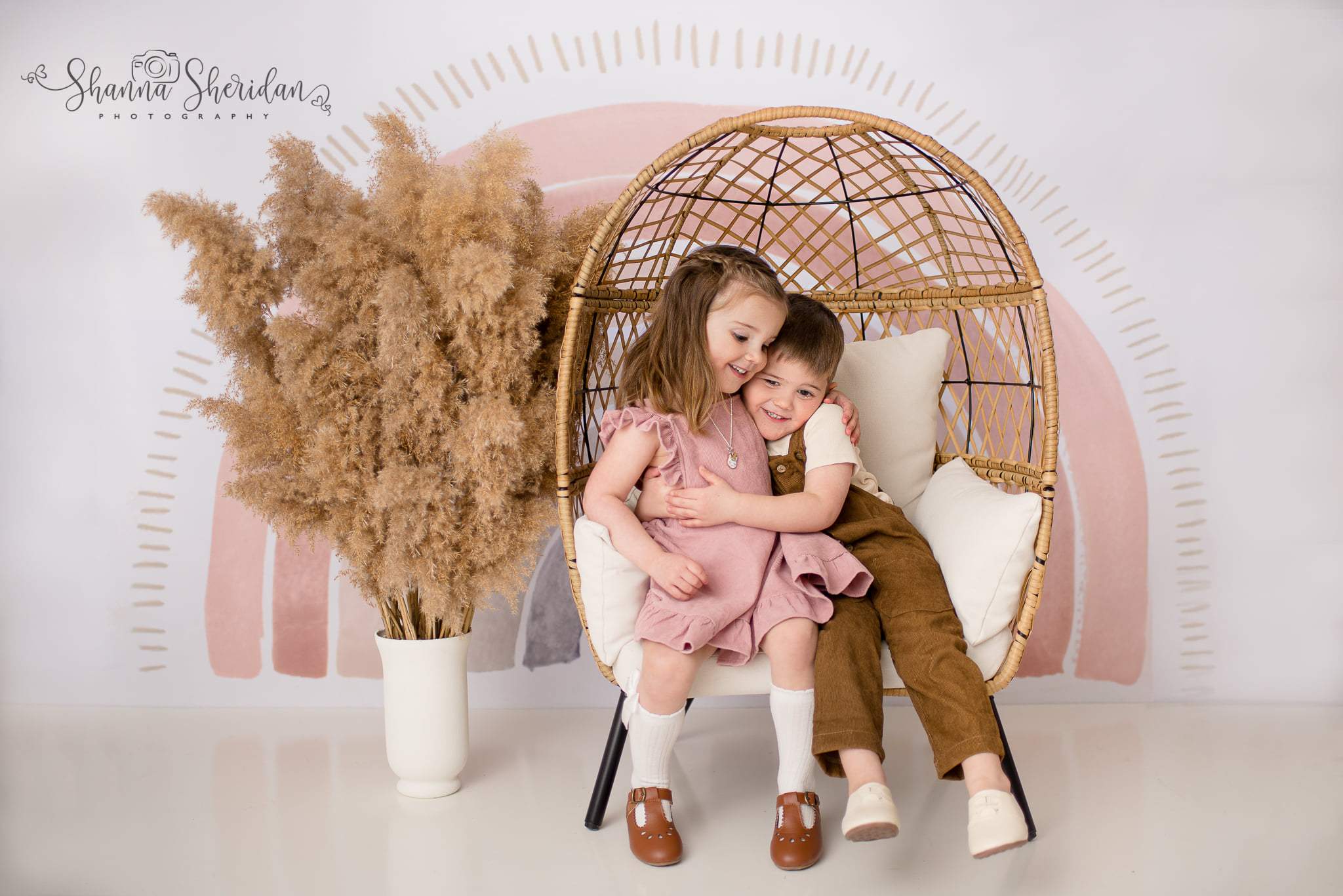 Kate Boho Rainbow Fleece Backdrop Designed by Mandy Ringe Photography -UK