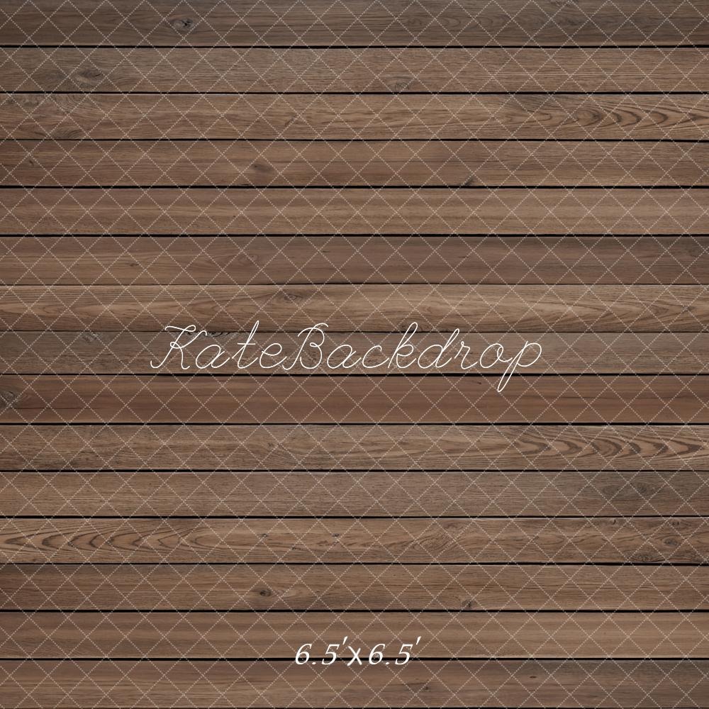 Kate Wood Plank Texture Brown Backdrop Designed by GQ