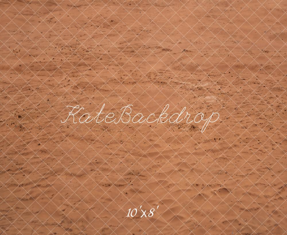 Kate Sand Ground Texture Brown Fleece Backdrop Designed by Emetselch -UK