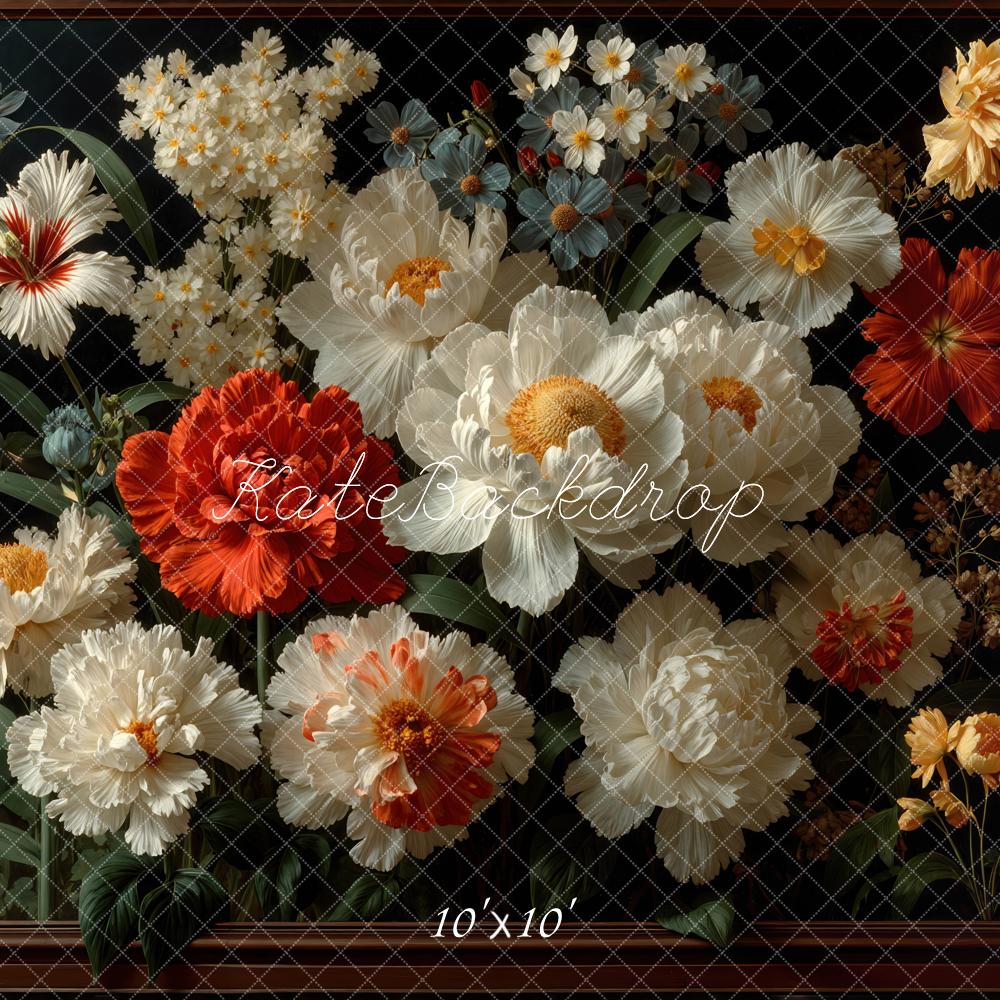 Kate Fine Art Floral Bouquet Backdrop Designed by Mini MakeBelieve -UK