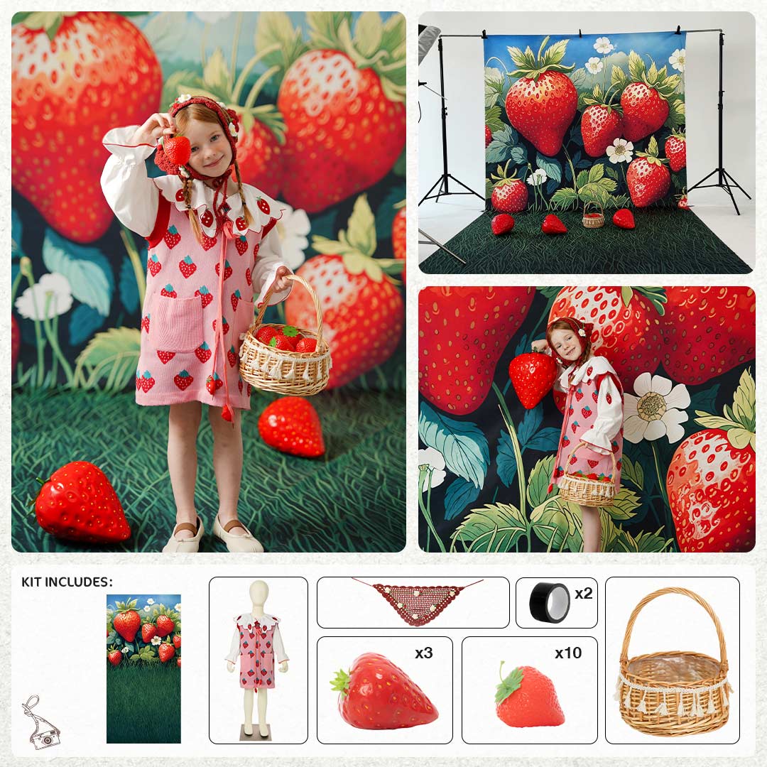 Kate Summer Strawberry Photo Kit -UK