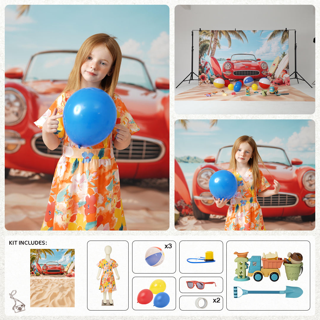 Kate Summer beach photo Kit -UK