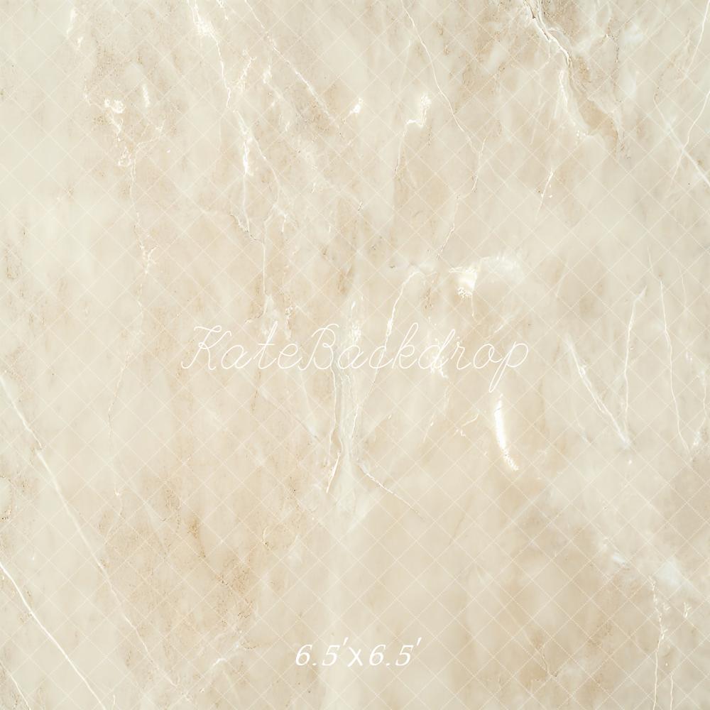 Kate Beige Marble Abstract Texture Backdrop Designed by Emetselch