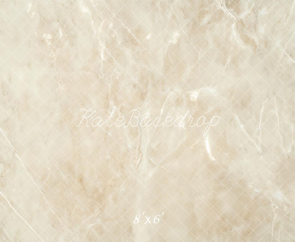 Kate Beige Marble Abstract Texture Backdrop Designed by Emetselch