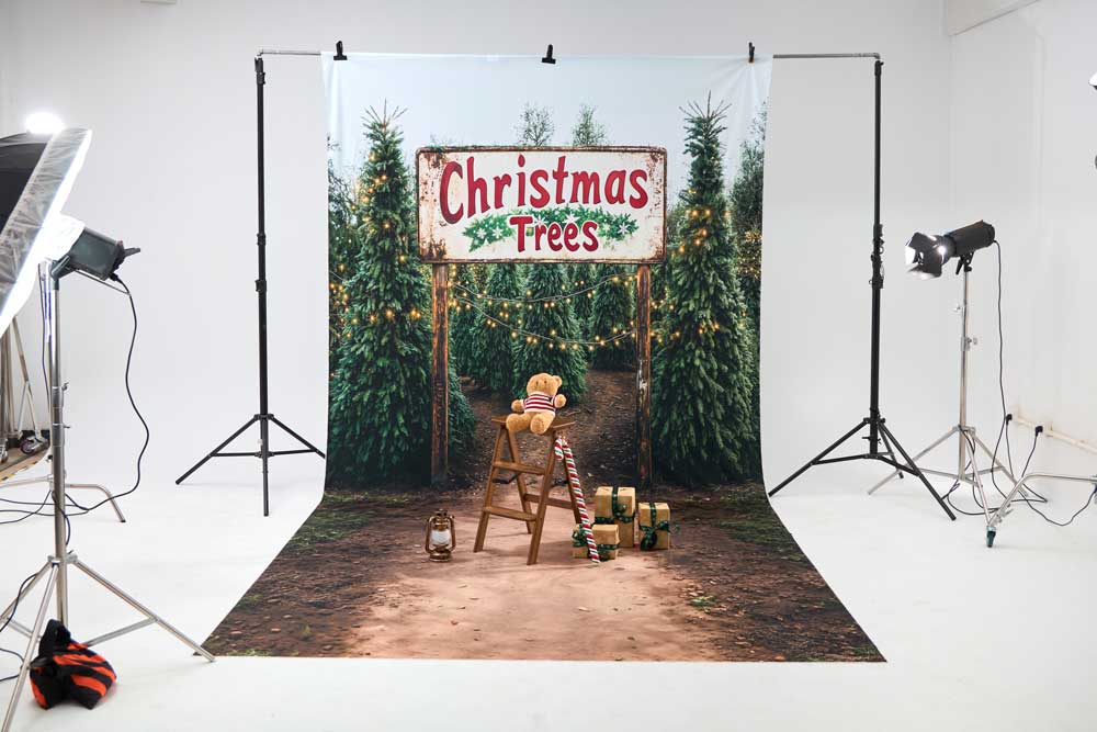 Kate Winter Wild Christmas Tree Gifts Farm Photo Kit