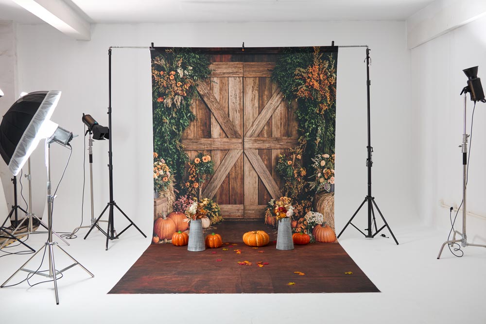 Kate Autumn Barn Door Pumpkin Photo Kit -UK