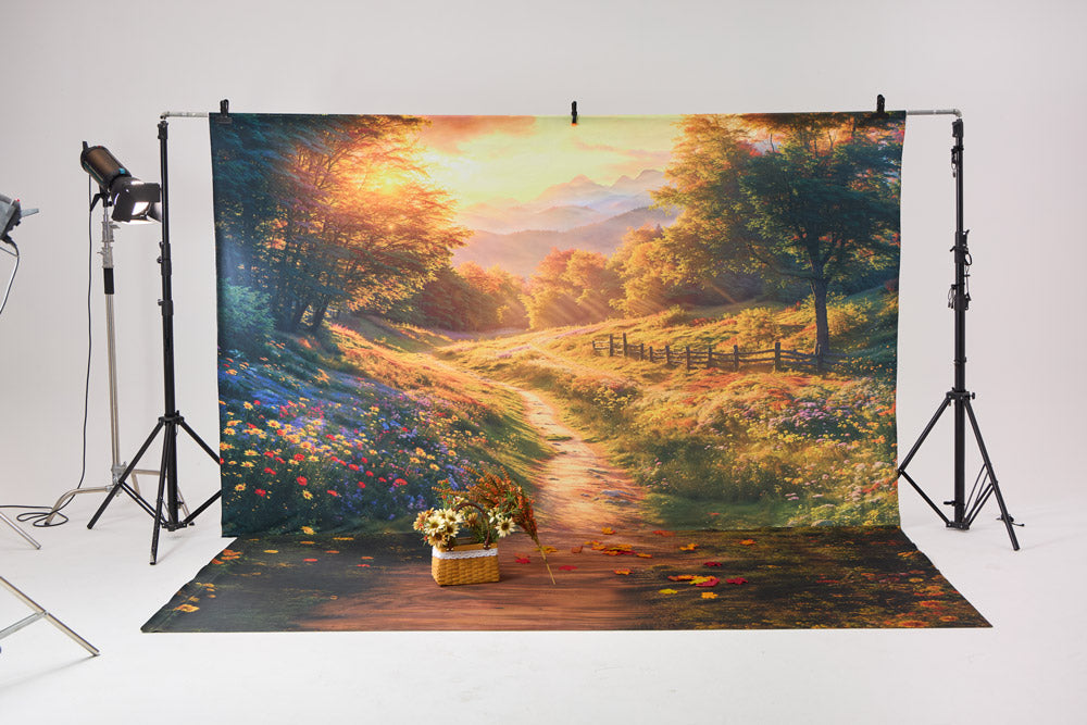 Kate Autumn Country Road Photo Kit -UK