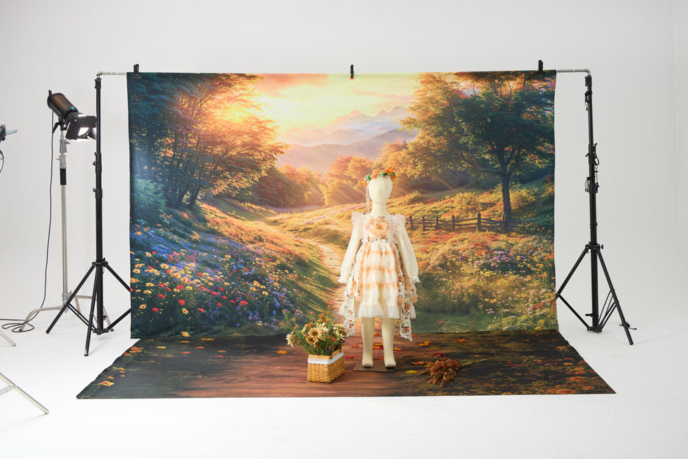 Kate Autumn Country Road Photo Kit -UK