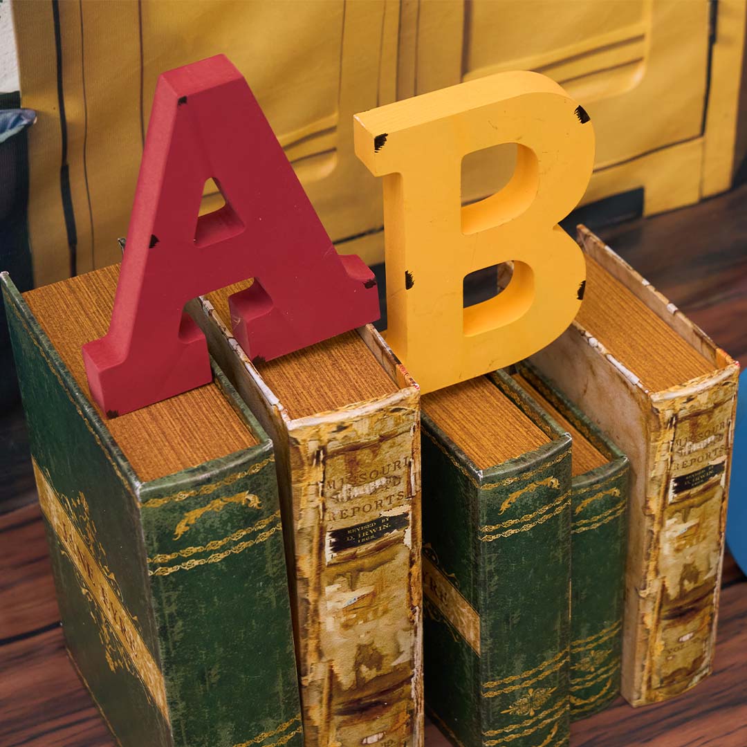 Kate Back to School Blackboard ABC Photo Kit -UK