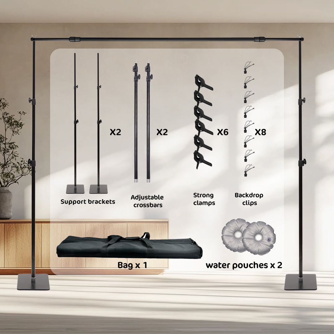 Kate Light-duty 10*8ft square base Adjustable Photographic Backdrop  and Seamless Paper Display Stand