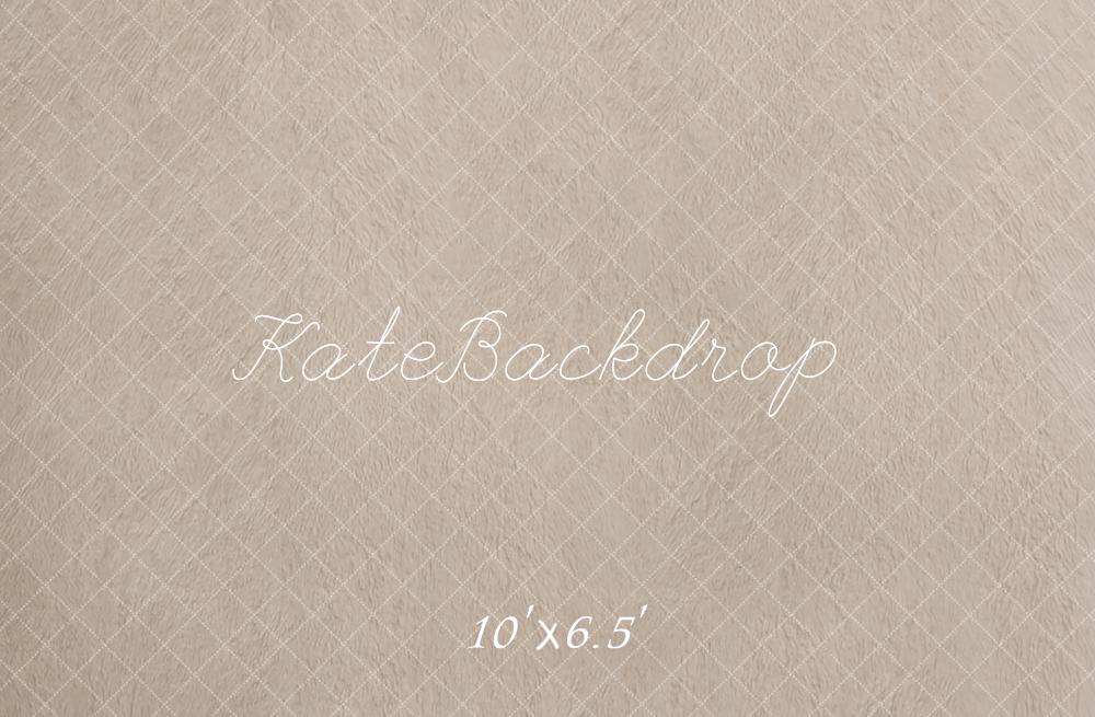 Kate Beige Abstract Texture Fleece Backdrop Designed by Emetselch -UK