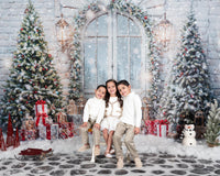 Kate Christmas Tree Gift Door Backdrop Designed by Emetselch