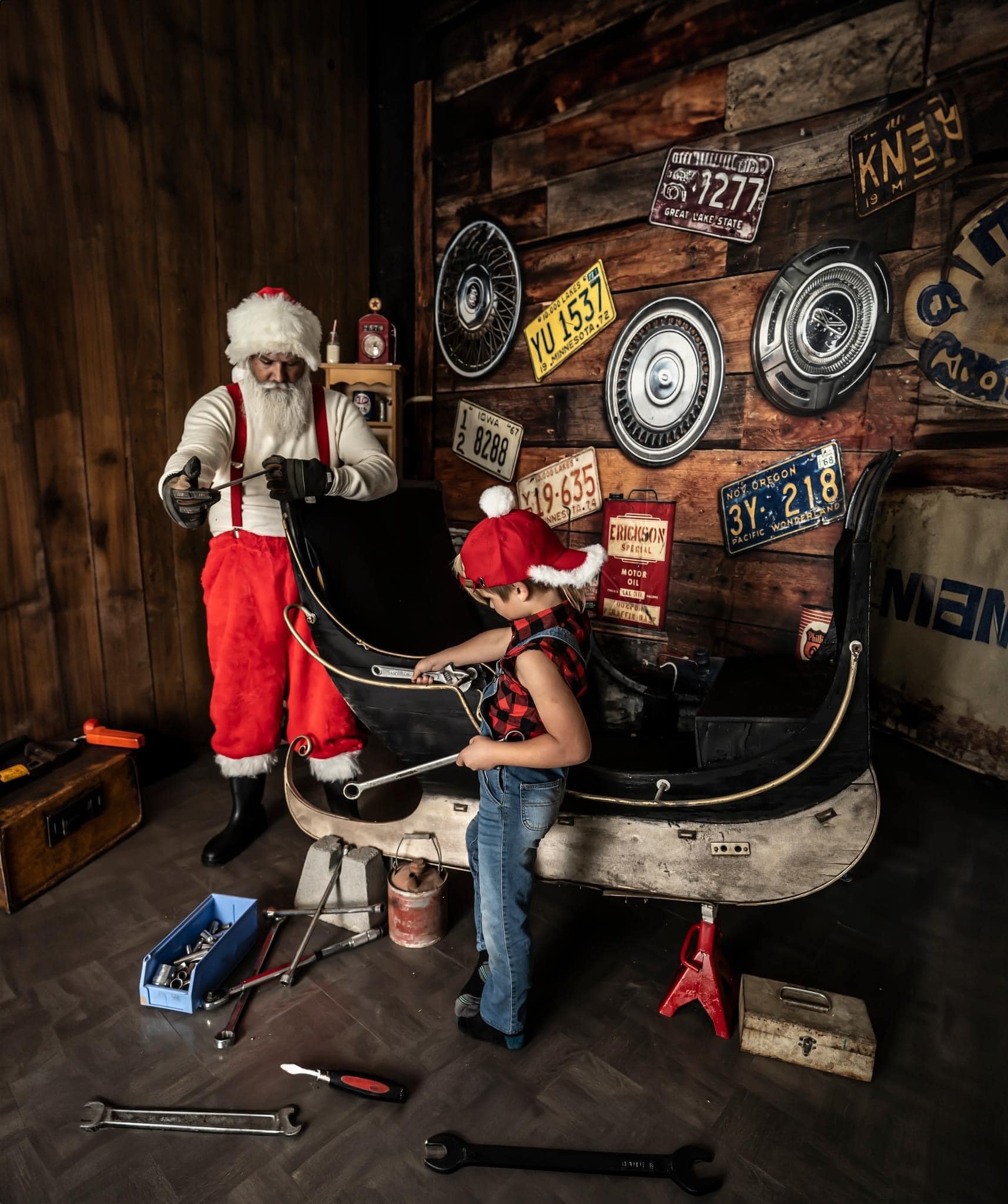Kate Garage Boys/Father's Day Backdrop Designed by Arica Kirby -UK