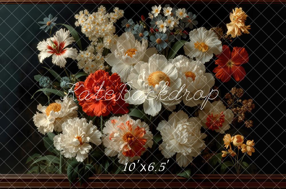 Kate Fine Art Floral Bouquet Backdrop Designed by Mini MakeBelieve -UK