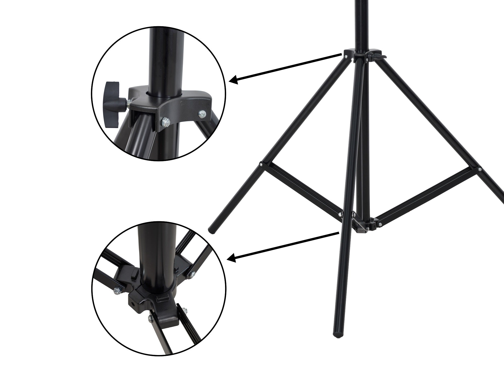 Kate 3x2.8m Adjustable Frame Kit Stand for Photography