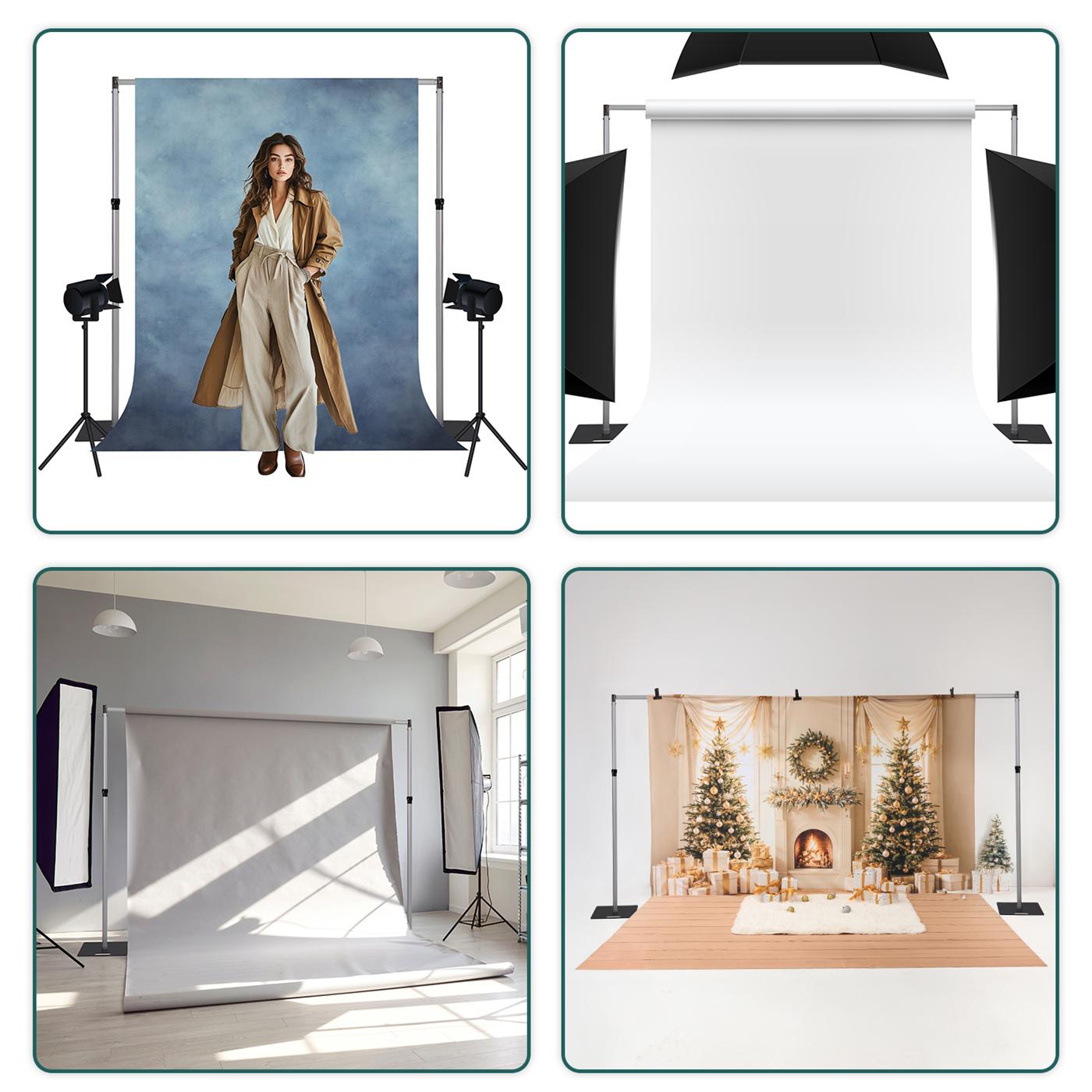 Kate Heavy-duty 12*8ft Adjustable Photographic High-quality Aluminum Alloy Backdrop  and Seamless Paper Display Stand