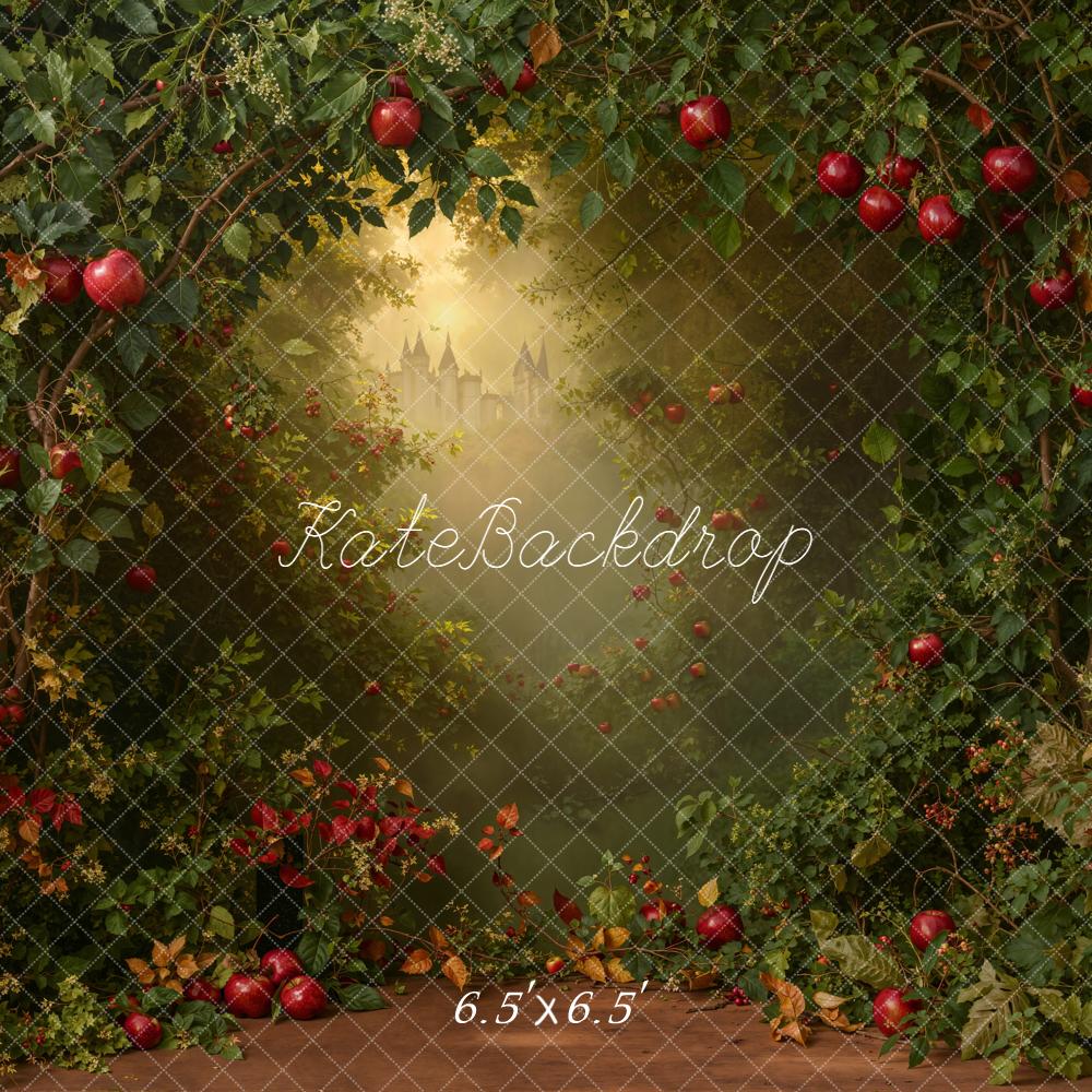 Kate Forest Arch Apples Castle Backdrop Designed by Emetselch -UK