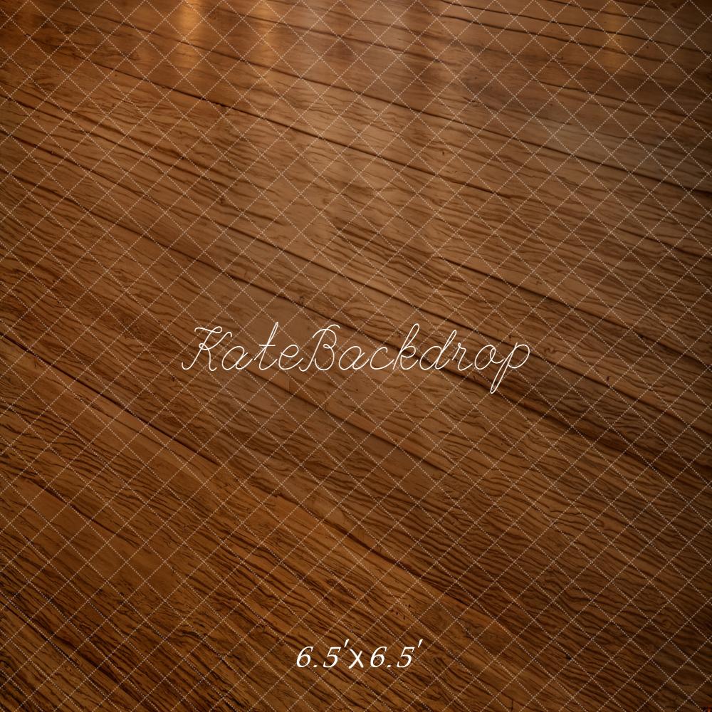 Kate Wooden Floor Brown Backdrop Designed by Emetselch -UK