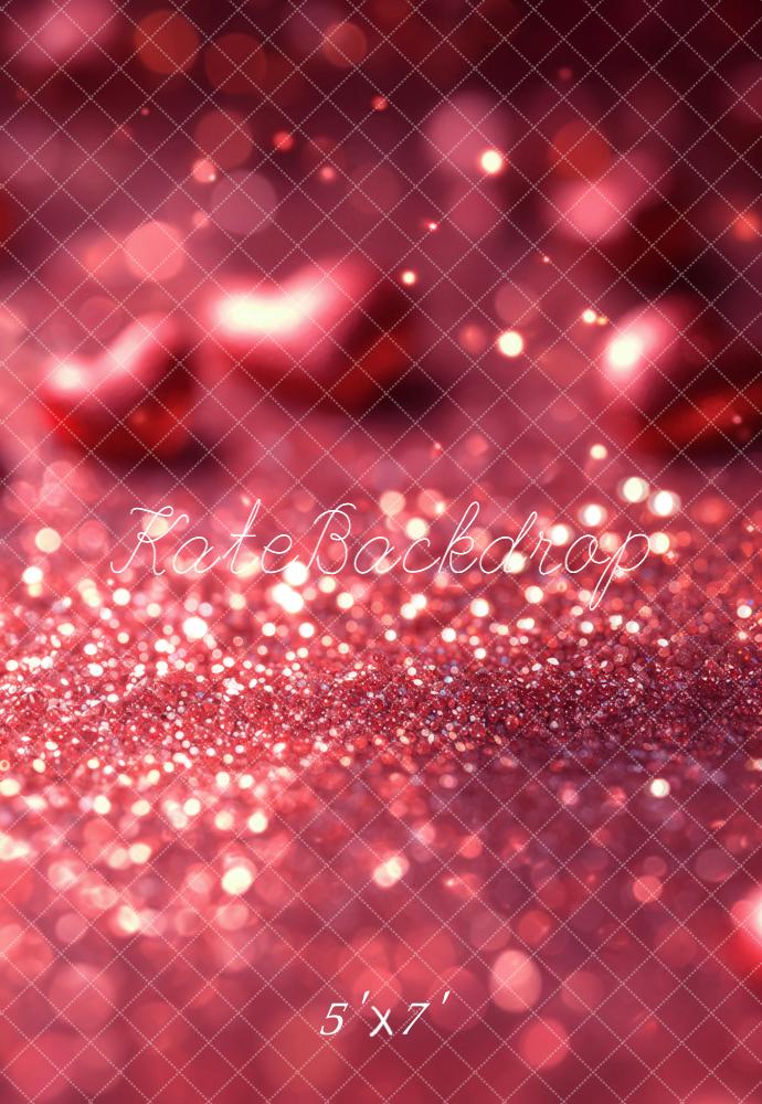 Kate Pink Glitter Bokeh Backdrop Designed by Emetselch