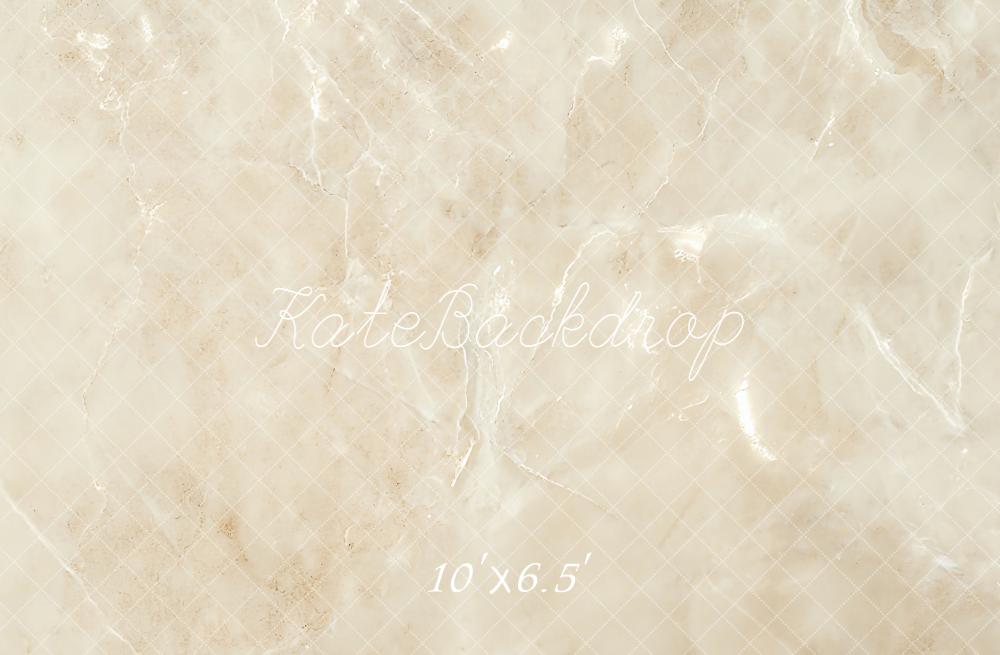 Kate Beige Marble Abstract Texture Backdrop Designed by Emetselch