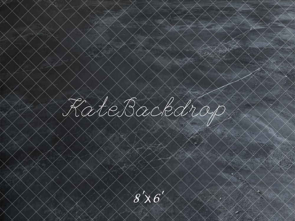 Kate Grey Concrete Floor Fleece Backdrop Designed by Emetselch -UK