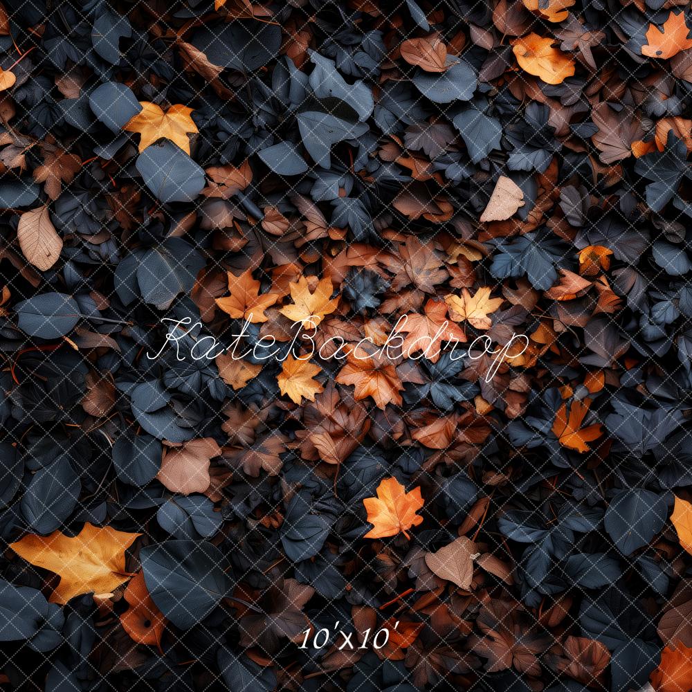 Kate Autumn Leaves Ground Floor Backdrop Designed by Patty Robert -UK
