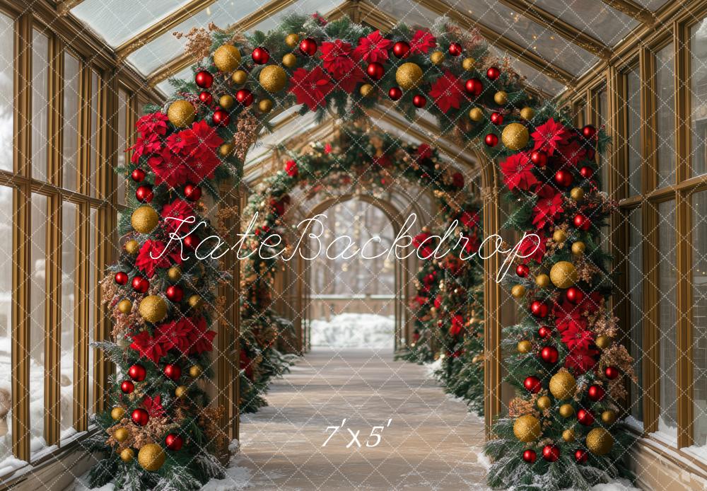 Kate Christmas Arch Corridor Backdrop Designed by Mini MakeBelieve -UK