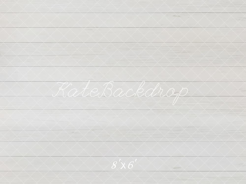 Kate White Wood Plank Fleece Backdrop Designed by Emetselch -UK
