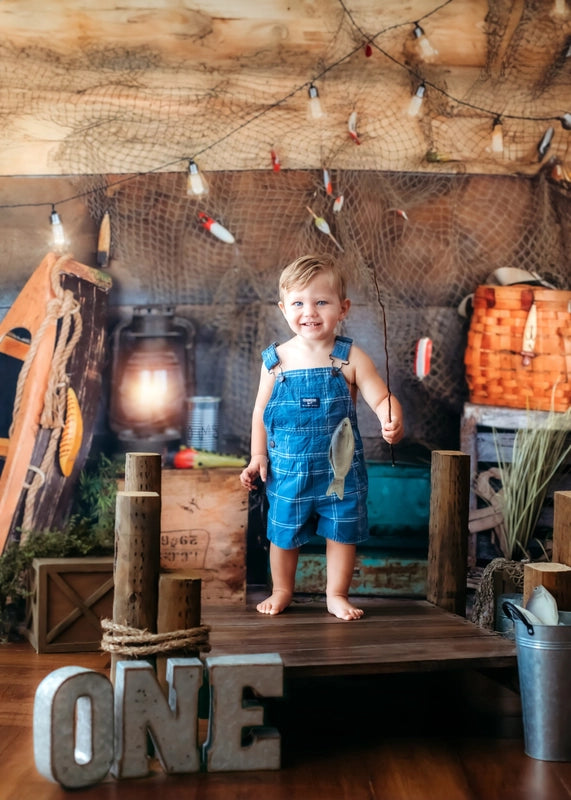 Kate Wood Gone Fishing Backdrop Designed by Arica Kirby -UK