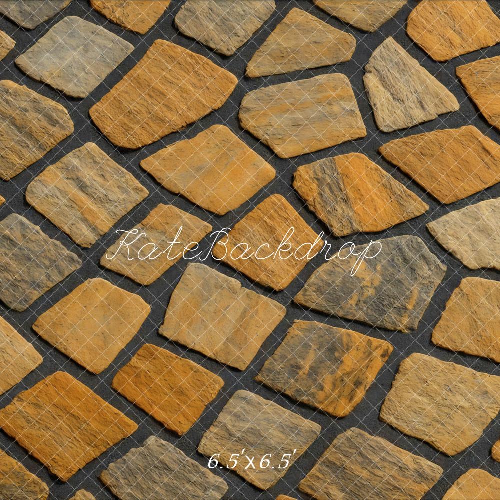 Kate Cobblestone Texture Backdrop Designed by Mini MakeBelieve