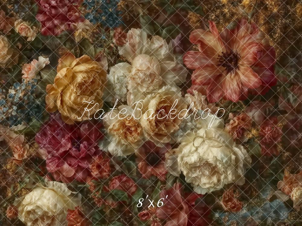 Kate Fine Art Flower Pattern Backdrop Designed by Emetselch -UK