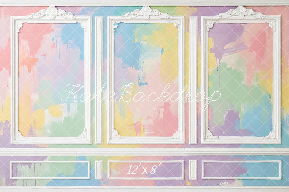 Kate Abstract Texture Ornate Panels Backdrop Designed by Chain Photography