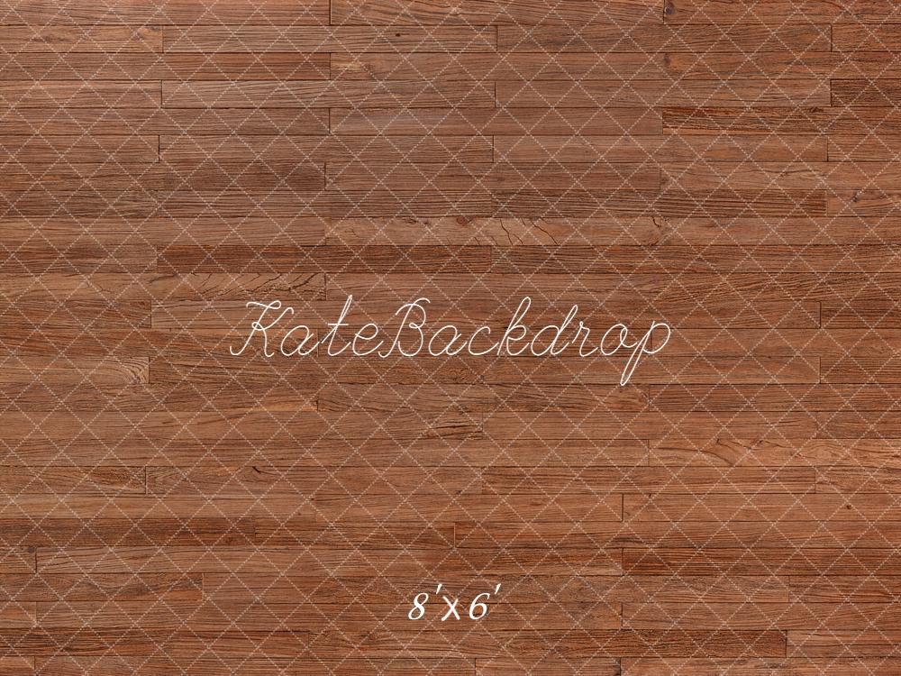 Kate Wood Texture Brown Floor Backdrop Designed by Emetselch -UK