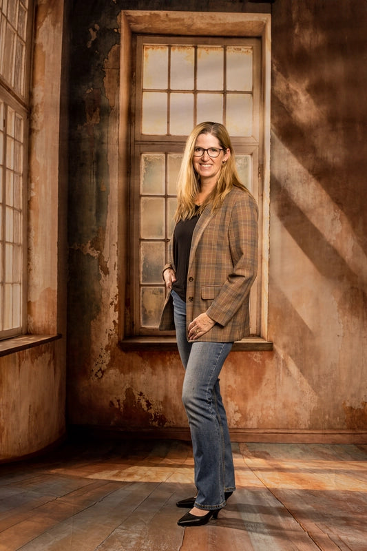 Kate Sweep Rustic Sunlit Vintage Room Backdrop Designed by Emetselch
