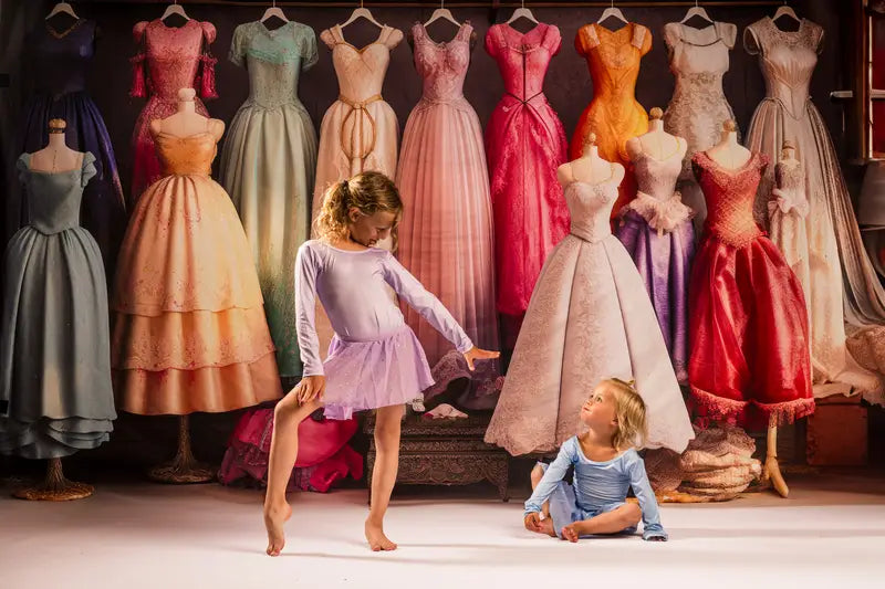Kate Fairytale Princess Dress Up Closet Backdrop Designed by Mandy Ringe Photography -UK