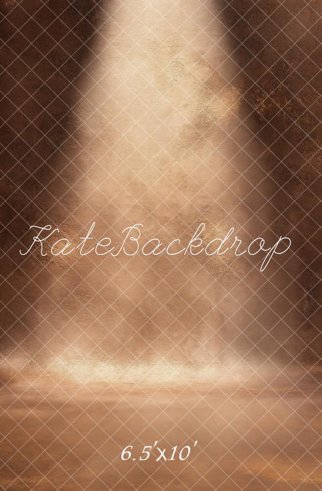 Lightning Deals Kate Abstract Fashion Brown Spotlight Backdrop Designed by Kate Image -UK