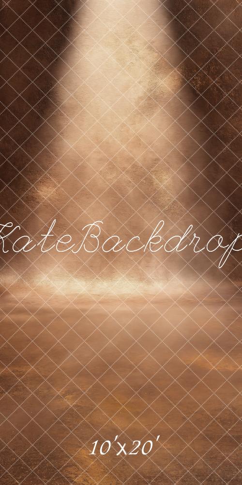 Lightning Deals Kate Abstract Fashion Brown Spotlight Backdrop Designed by Kate Image -UK