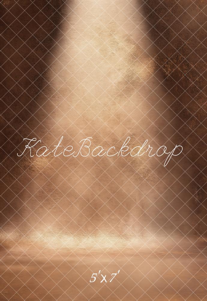 Lightning Deals Kate Abstract Fashion Brown Spotlight Backdrop Designed by Kate Image -UK