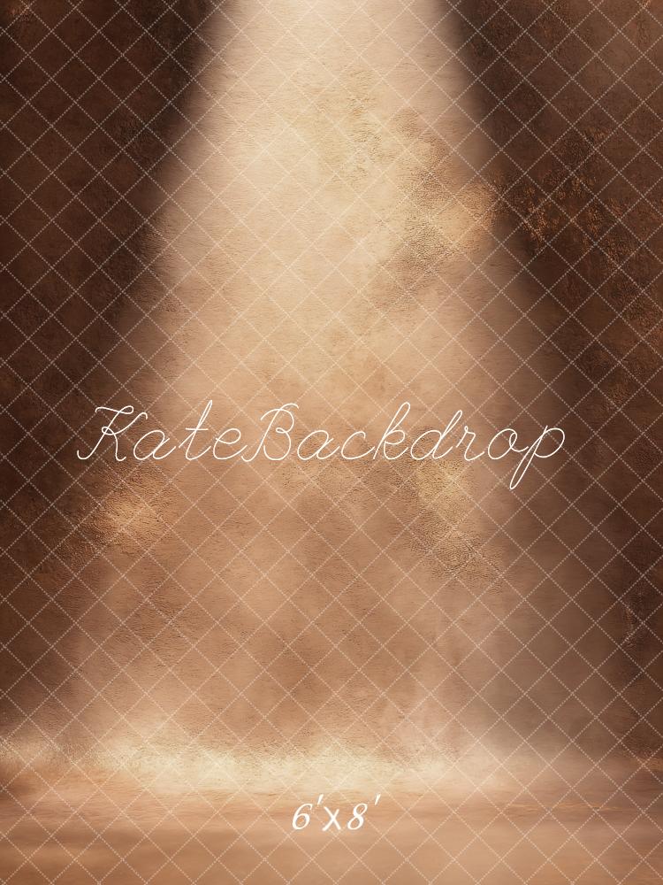 Lightning Deals Kate Abstract Fashion Brown Spotlight Backdrop Designed by Kate Image -UK