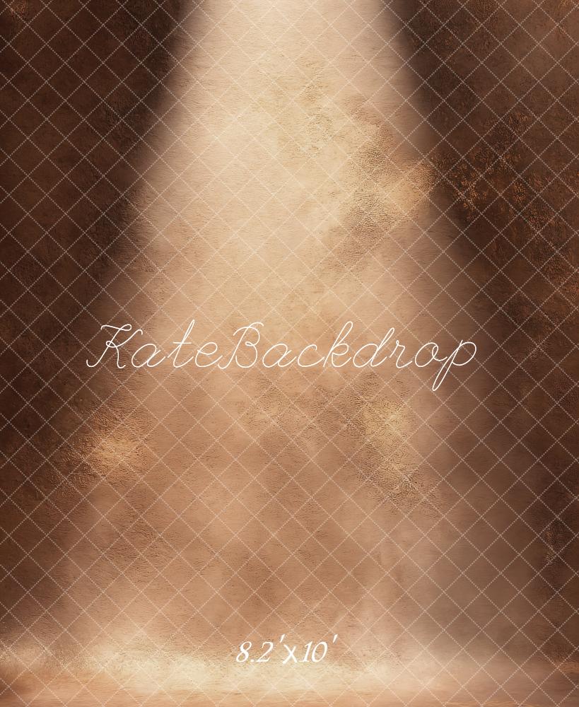 Lightning Deals Kate Abstract Fashion Brown Spotlight Backdrop Designed by Kate Image -UK
