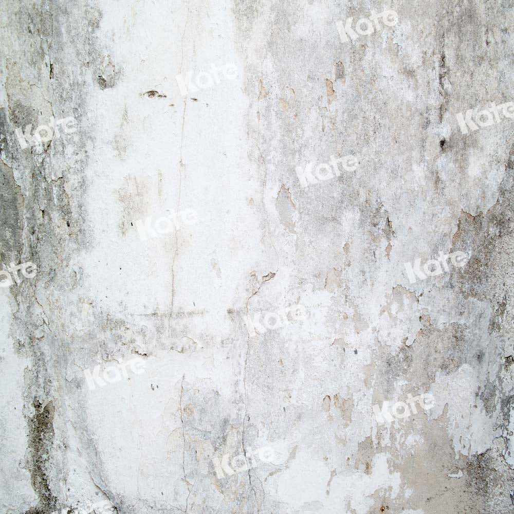 Kate Shabby Brick Grey Concrete Wall Backdrop Designed by Kate Image