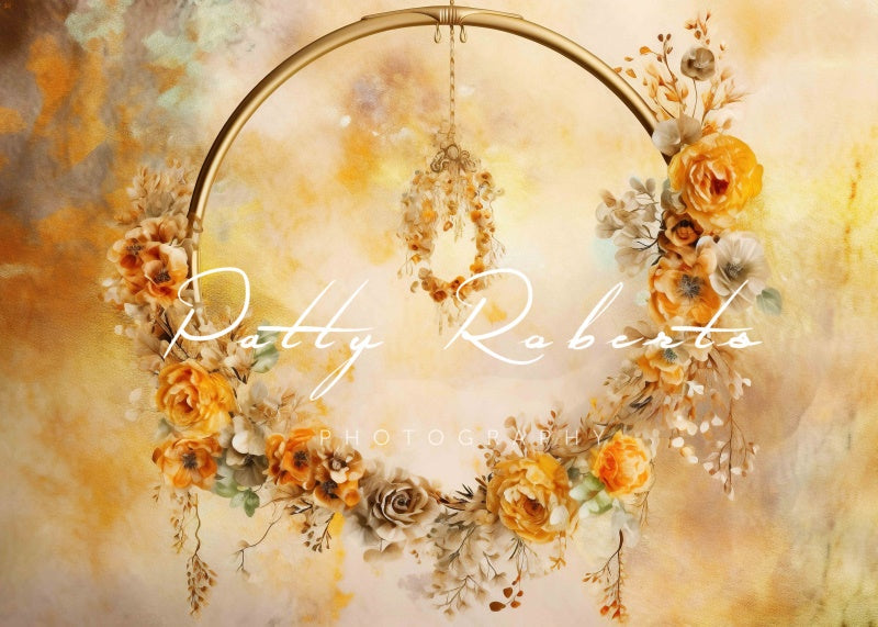 Kate Flower Garland Fine Art Backdrop Designed by Patty Robert