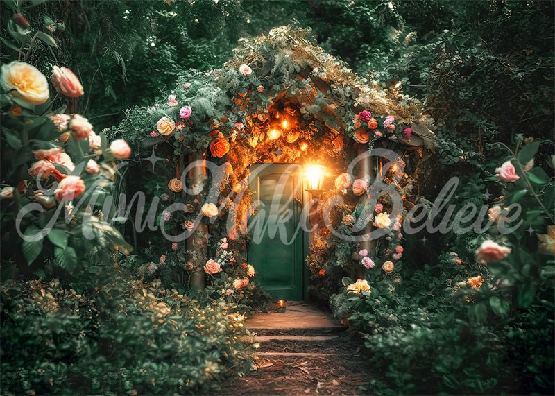 Kate Forest Fairy House Backdrop Designed by Mini MakeBelieve -UK