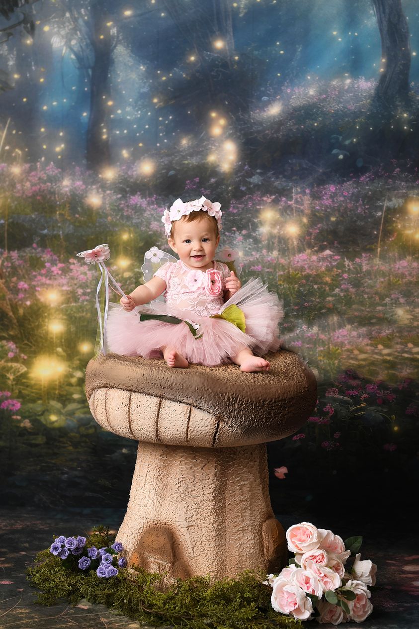 Kate Spring Fairy Forest Backdrop Designed by Mandy Ringe Photography -UK