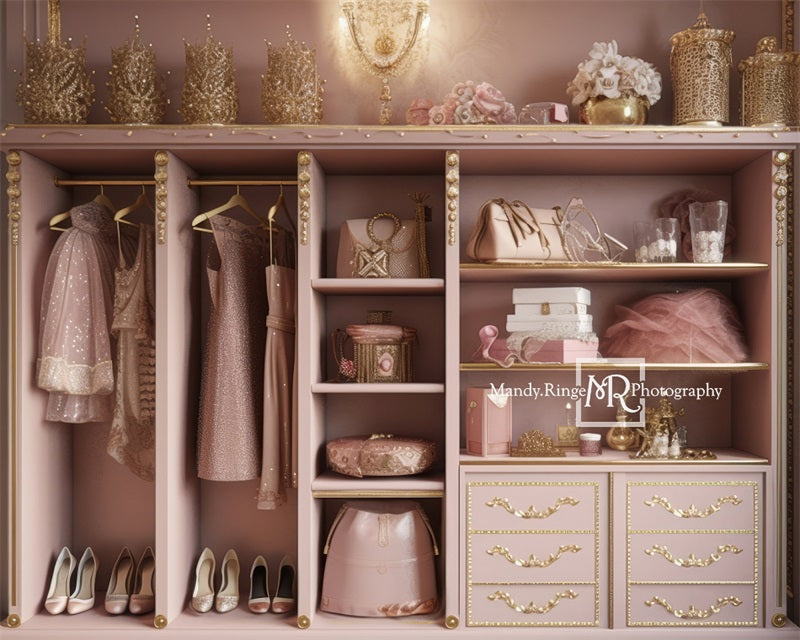 Kate Princess Dress-Up Closet Backdrop Designed by Mandy Ringe Photography -UK